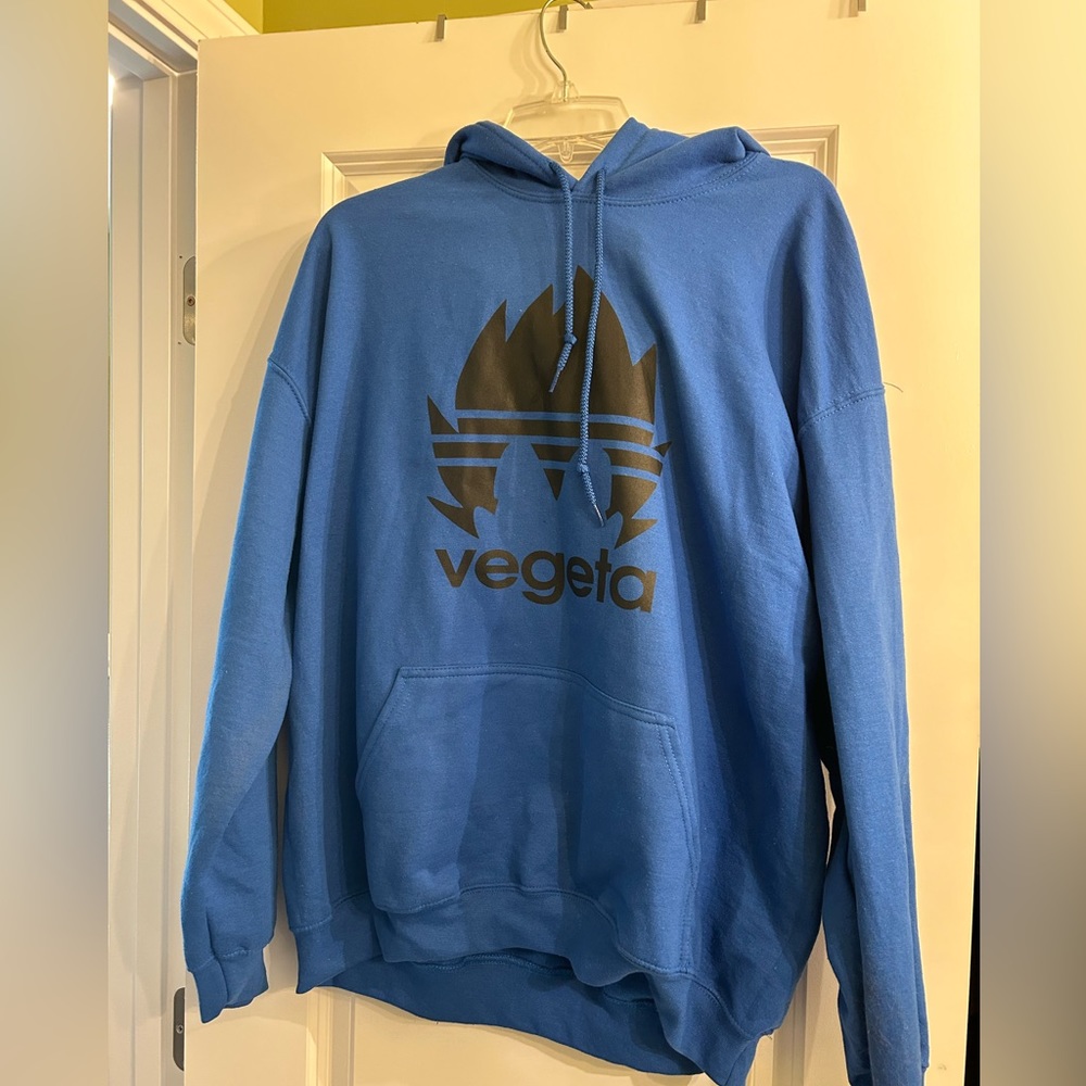 Men’s Anime Vegeta Royal Blue Sweatshirt